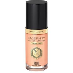 Max Factor Facefinity All Day Flawless Langaanhoudende Make-up SPF 20 Tint 32 Light Beige 30 ml