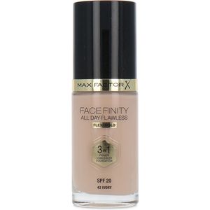 Max Factor Facefinity All Day Flawless Langaanhoudende Make-up SPF 20 Tint 42 Ivory 30 ml