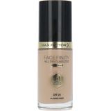 Max Factor Facefinity All Day Flawless 3 in 1 Flexi Hold Foundation - 44 Warm Ivory