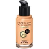 Max Factor - Facefinity All Day Flawless - Foundation - W76 Warm Golden - 30ml, Vegan, SPF20