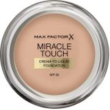 Max Factor - Miracle Touch - Foundation - Warm Almond - Max Factor Make up