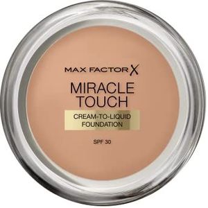 Max Factor Miracle Touch Foundation SPF 30 en hyaluronzuur, 80 brons