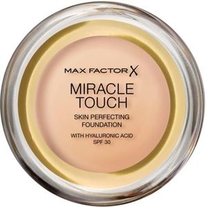 Max Factor Miracle Touch Foundation - 085 Caramel, New and Improved Formula, SPF 30 en hyaluronzuur