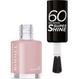 Rimmel London - 60 Seconds Super Shine Colour Block Nagellak - Tan-a-cotta - 8 ml
