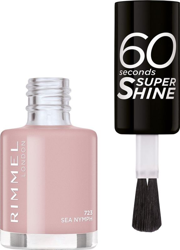 Rimmel London - 60 Seconds Super Shine Colour Block Nagellak - Tan-a-cotta - 8 ml
