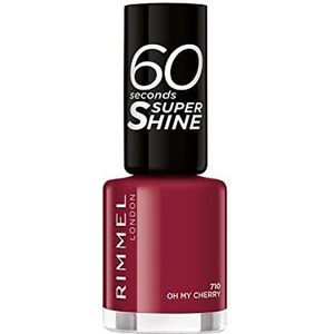 Rimmel - 60 Seconds Super Shine - Nagellak - Tint 710 Oh My Cherry - 8 ml