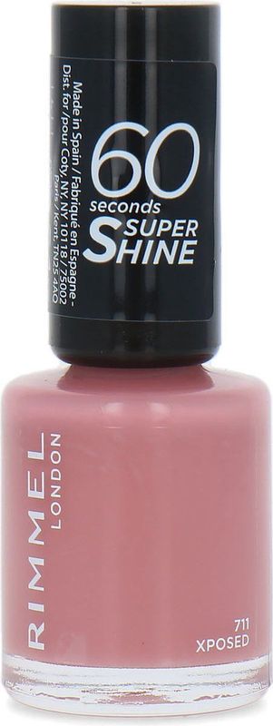 Rimmel - 60 Seconds Super Shine Nagellak - Tint 711 Xposed - 8 ml