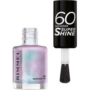 Rimmel London - 60 Seconds Super Shine Nagellak - Mermaid Fin - 8 ml