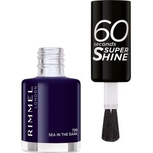 Rimmel - 60 Seconds Super Shine - Nagellak - Sea In The Dark - 8 ml