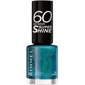 Rimmel - 60 Seconds Super Shine Nagellak - Tint 721 Siren - 8 ml