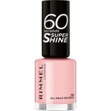 Rimmel - 60 Sec Nail Polish - Shiny - 8 ML - Sneldrogende Formule