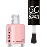 Rimmel - 60 Sec Nail Polish - Shiny - 8 ML - Sneldrogende Formule