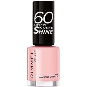 Rimmel 60 Seconds Super Shine Nagellak Tint 722 All Nails On Deck 8 ml
