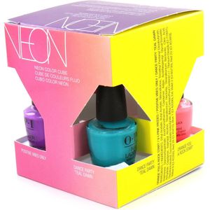 O.P.I Neon Collection Mini Nailpolish Gift set - 4 x 3.75 ml