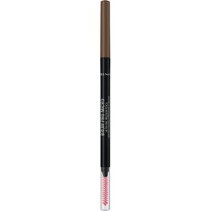 Rimmel London Brow Pro Micro Wenkbrauwpotlood - 002 Soft Brown - Waterproof - Crèmige Formule