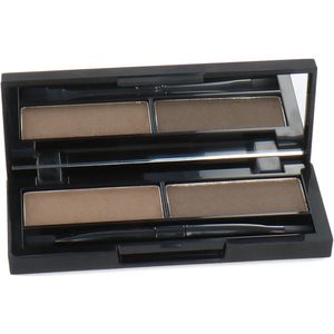 Max Factor Real Brow Duo Kit paletje met poederschaduwen voor de wenkbrauwen Tint 001 3.3 gr