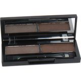 Wenkbrauw Make-up - Tweekleurig Palet - Zacht - Romige Textuur