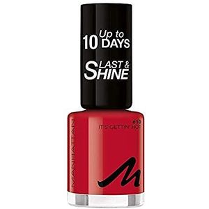 Manhattan Make-up Nagels Last & Shine Nail Polish No. 610 It's Gettin' Hot