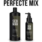 SEB MAN The Boss Thickening Shampoo 50 ml - Normale shampoo vrouwen - Voor Alle haartypes