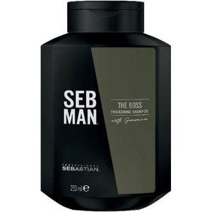 SEB MAN The Boss Thickening Shampoo 250 ml - Normale shampoo vrouwen - Voor Alle haartypes
