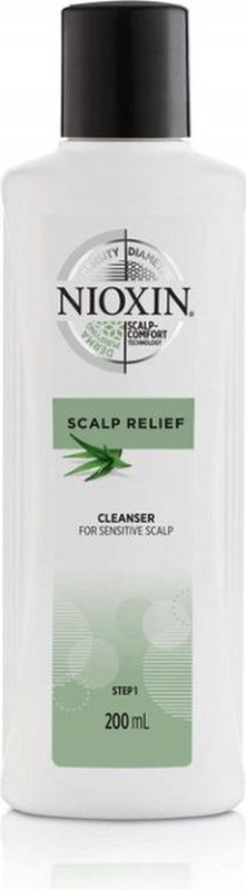 Nioxin scalp relief Shampoo 200ml - Normale shampoo vrouwen - Voor Alle haartypes