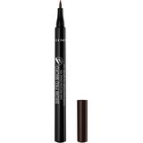 Rimmel - Brow Pro Micro - Wenkbrauwpen - 004 Dark Brown - 1ml