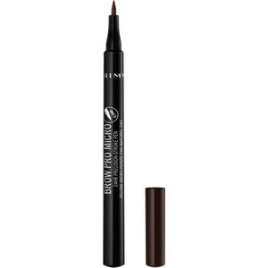 Rimmel - Brow Pro Micro - Wenkbrauwpen - 004 Dark Brown - 1ml
