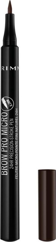 Rimmel - Brow Pro Micro - Wenkbrauwpen - 004 Dark Brown - 1ml