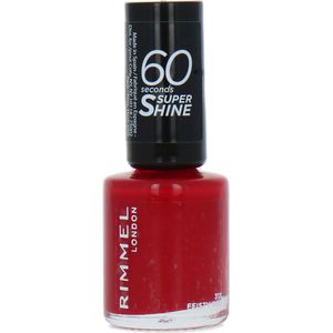 Rimmel 60 Seconds Super Shine Nagellak Tint 313 Feisty Red 8 ml
