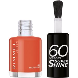 Rimmel - 60 Seconds Super Shine - Nagellak - Tint 410 Wild Spice - 8 ml