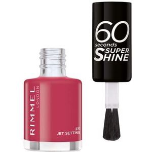 1+1 gratis: Rimmel Nagellak 60 Seconds SuperShine 271 Jet Setting 8 ml