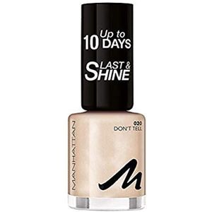 Manhattan Make-up Nagels Last & Shine Nail Polish No. 020 Don't Tell