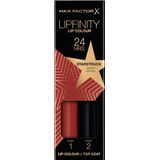 Max Factor - Lipfinity Lippenstift - 2.3 ml + 1.9 g - Rijk Gekleurd
