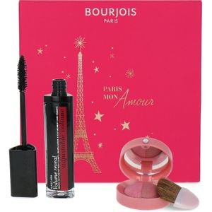 Bourjois Paris Mon Amour Cadeauset - Volume Reveal Mascara-Duo Blush
