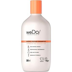 weDo Rich & Repair Shampoo 300 ML - Normale shampoo vrouwen - Voor Alle haartypes