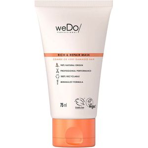 weDo Rich & Repair Mask 75 ML - Haarmasker droog haar - Haarmasker beschadigd haar
