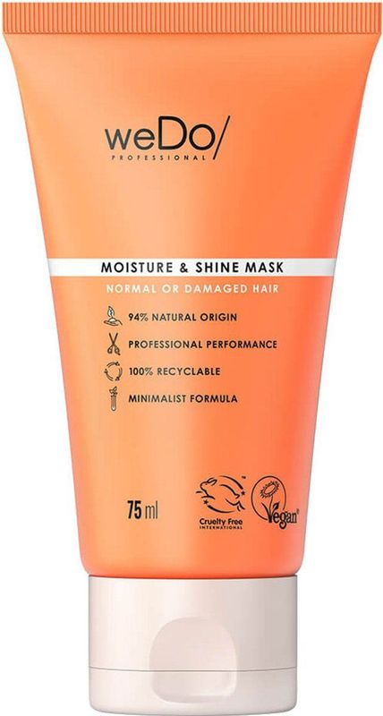 weDo Moisture & Shine Mask 75 ML - Haarmasker beschadigd haar