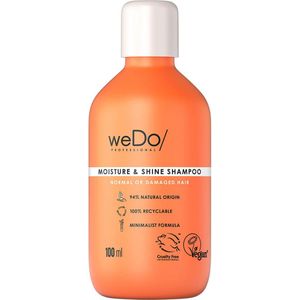 weDo Moisture & Shine Shampoo - 100 ml- Normale shampoo - Voor Gekleurd haar -