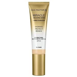 Max Factor Miracle Second Skin Foundation - 01 Fair