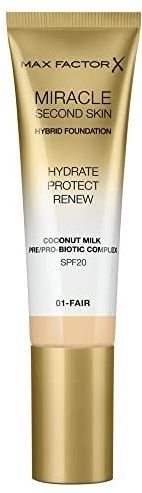 Max Factor Miracle Second Skin Foundation - 01 Fair