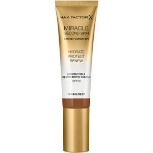 Max Factor - Miracle Touch - Foundation - Tan/Deep - 30ml