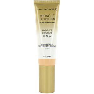 Max Factor - Miracle Second Skin Foundation 30 ml 03 - Light