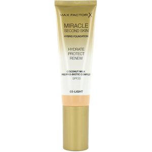 Max Factor Miracle Second Skin Foundation - 03 Light