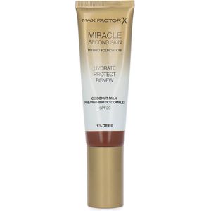 Max Factor Miracle Second Skin Hybrid Foundation 013 Deep 30 ml