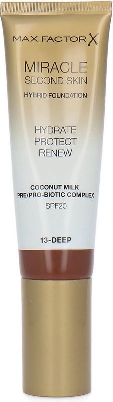 Max Factor - Miracle Second Skin - Foundation - Lichtgewicht - SPF20