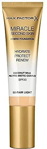 Max Factor Miracle Second Skin Foundation - 02 Fair Light