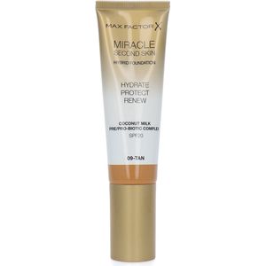 Max Factor - Miracle Second Skin Foundation 30 ml 09 - Tan