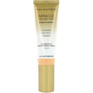 Max Factor Miracle Second Skin Spf20 4 Light Medium 30 ml