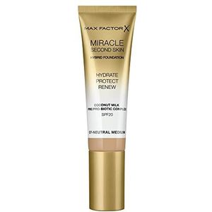 Max Factor - Miracle Second Skin Foundation 30 ml 07 - Neutral Medium
