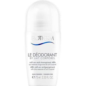 Biotherm Lait Corporel Le Déodorant Antitranspirant Roll-On zonder Parabenen 75 ml